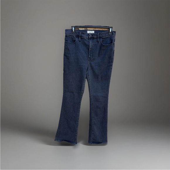 Madewell Roadtripper Skinny Flare Jeans Black 32 - Picture 1 of 8
